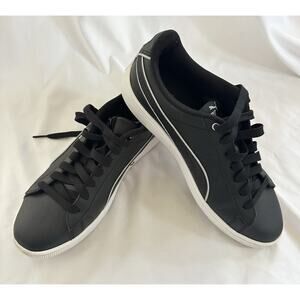 PUMA Vikky V2 SoftFoam+ Women's Sneakers Shoes Size 8 Black White